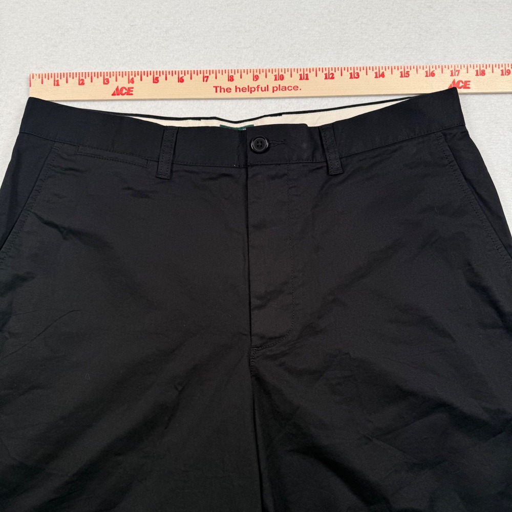 J Crew Portsider Short Mens 33 Black 7" Inseam Stretch Chino CH148 - Picture 4 of 9